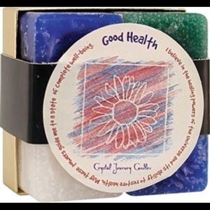 Crystal Journey Candles Herbal Set - Good Health